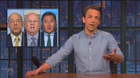 Instead of Comedy, Unfunny Hack Meyers Blames Trump on Obama Not Prosecuting Bush? - Vimarsana News