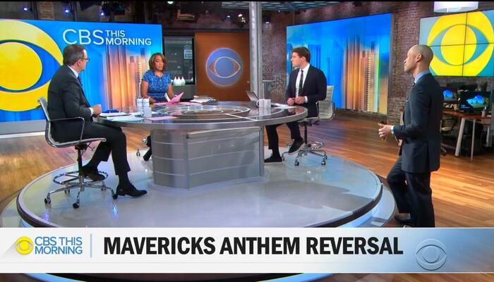 CBS Crew on NBA Team's Botched Canceling of National Anthem: 'Not My ...
