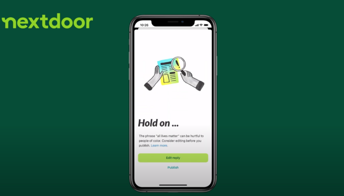 Nextdoor Platform’s Woke ‘Anti-Racism’ Notification Aims to Censor ...