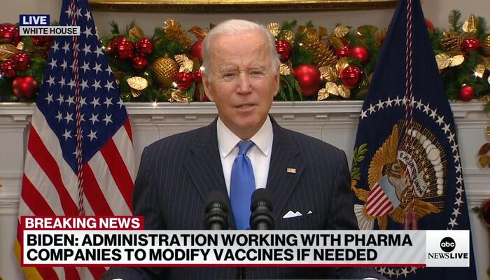Variant Surges As Mandate Implodes Here s The History Of Biden s Press 