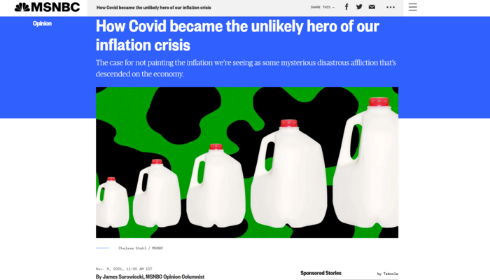 WHOOPS! MSNBC Deletes Absurd Tweet Saying Inflation ‘Is a Good Thing ...