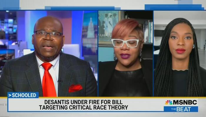 INSANE: MSNBC Host Thinks DeSantis Wants to Codify White Supremacy by Banning CRT