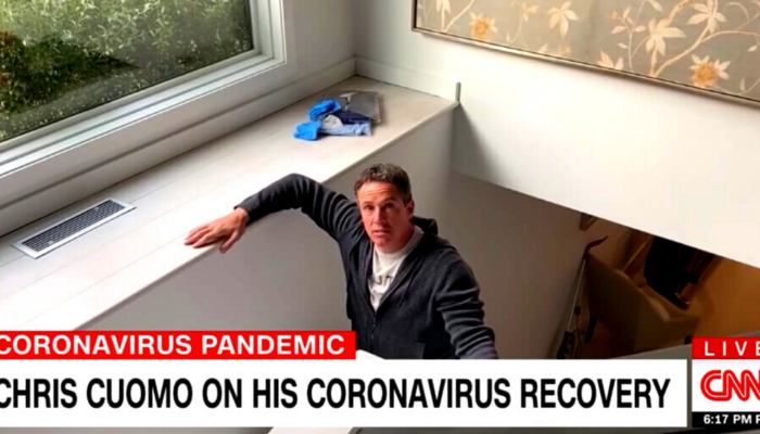 Politico Skips Fake News Basement Quarantine Stunt When Listing Chris Cuomo's Problems