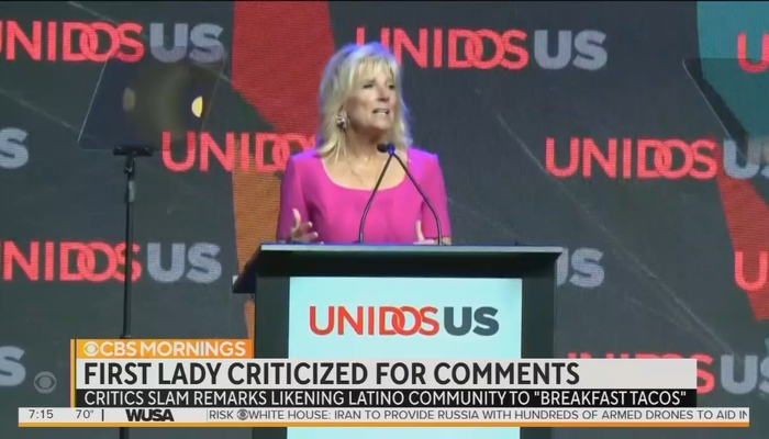 ABC's GMA Skips Jill Biden's DISASTROUS Comment Comparing Latinos to Tacos