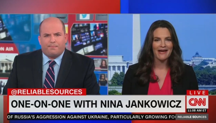 Stelter Allows Former Ministry of Truth Head to Spread Disinformation