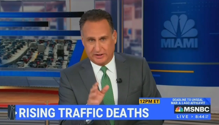 MSNBC Tries to Link Surge in Car Crash Deaths to Racism - Vimarsana News