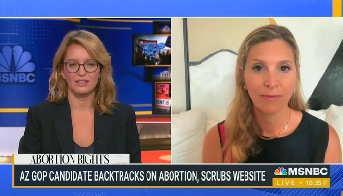 MSNBC Accuses GOP Senate Candidate Of Hiding Abortion Views, Not Dem Doing The Similar MSNBC Accuses GOP Senate Candidate Of Hiding Abortion Views, Not Dem Doing The Similar