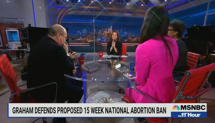 MSNBC: Graham Has ‘Never Seen A Vagina’ or ‘Naked Woman,’ Pro-Life Men Need Viagra