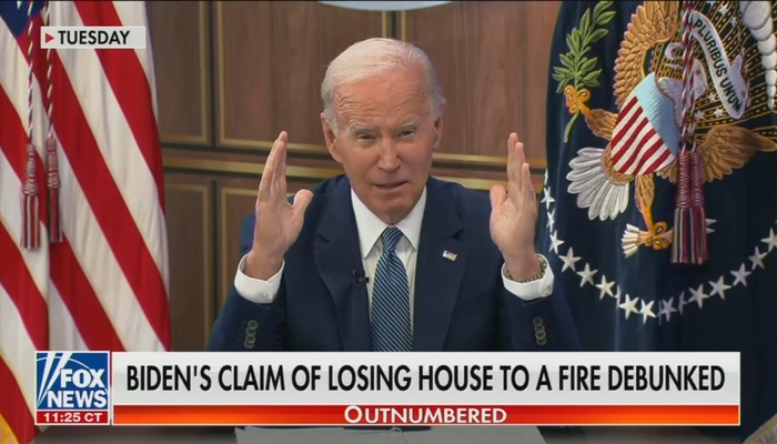 Nets Ignore Biden’s Latest Lies: House Fire, Son Died in Iraq
