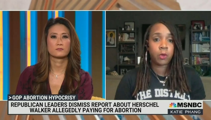 The GOP is the party of "cruelty and oppression" for its pro-life stance, says MSNBC loon.
https://w...