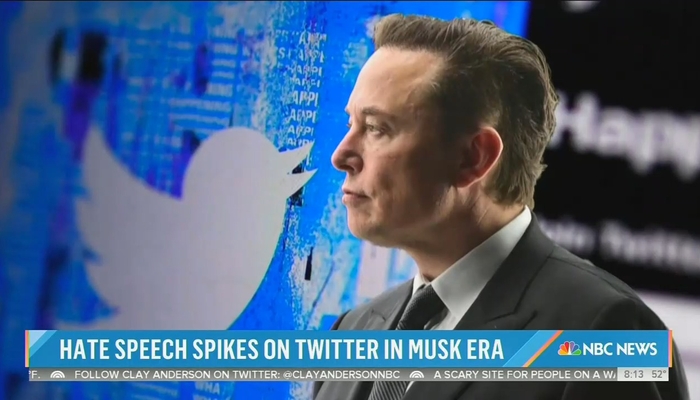 Nets Ignore Twitter Files As NBC Blames Musk For Hate Speech
