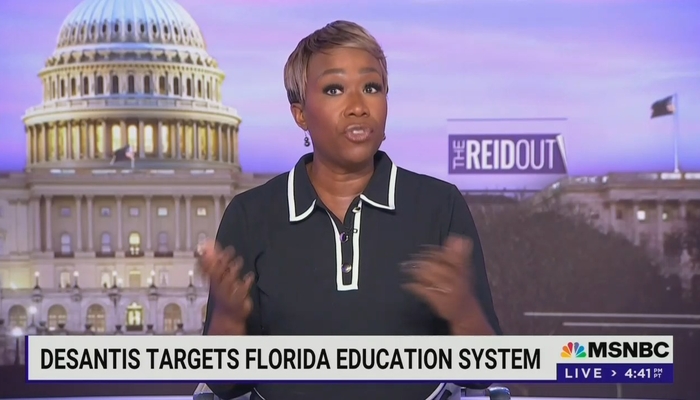 Joy Reid Compares DeSantis Banning CRT & Grooming to ‘Cultural Genocide’
