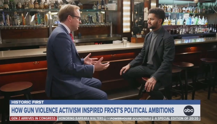 ABC's Karl Fluffs Leftist Rep-Elect, Touts Him Heckling DeSantis