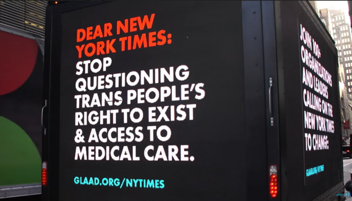 Column: Cartooning The New York Times as ‘Anti-Trans’