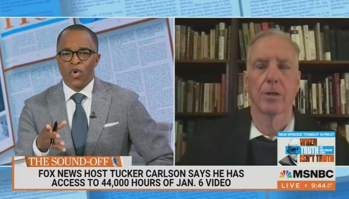 NextImg:Howard Dean on MSNBC: Tucker Carlson Is a 'Bomb-Throwing Whack Job', Don't Cover Him!