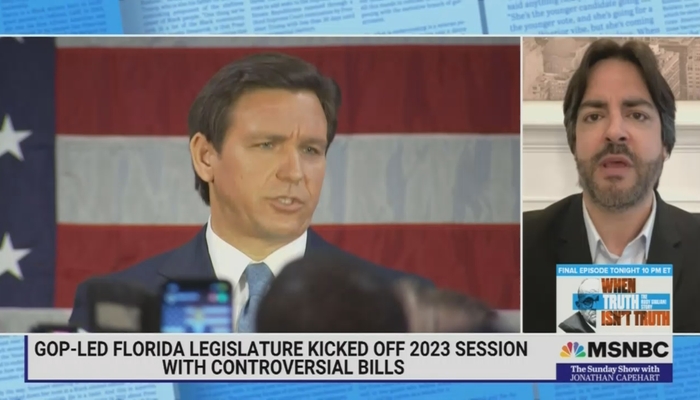 NextImg:MSNBC Vocab: Ron DeSantis Is a 'MAGA Extremist Bully,' a 'Fascist,' and a 'Richard'
