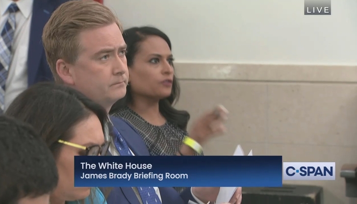 NextImg:KJP Mumbles Her Way Through Qs on Hunter Biden, Debt Ceiling Fight
