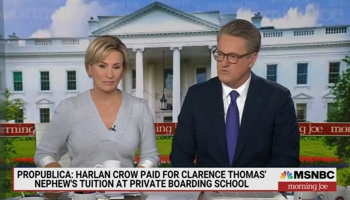 NextImg:Scarborough Ignores Sotomayor News To Ask What If Thomas 'Were Justice Sotomayor'