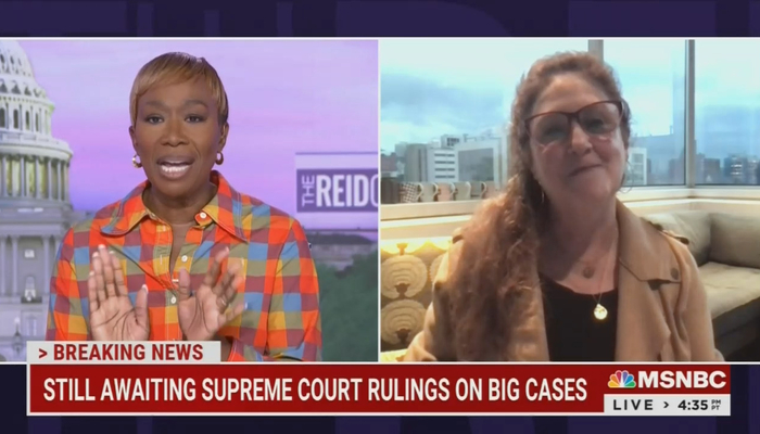 Bitter/Aggrieved Joy Reid Rails Against ‘Bitter’ and ‘Aggrieved’ Alito