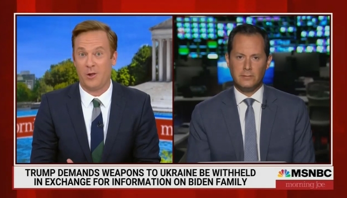 NextImg:MSNBC Trashes Trump For Raising Biden-Ukraine Connection—But Fails To Mention Devon Archer