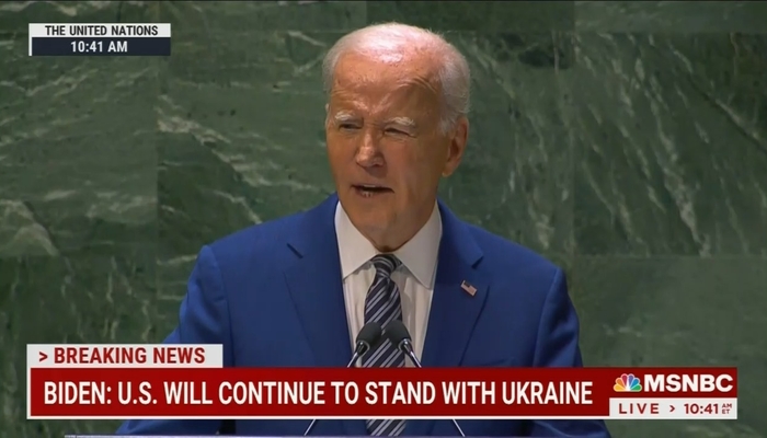 NextImg:MSNBC Fawns Over ‘Powerful,’ ‘Comprehensive,’ ‘Positive’ Biden Speech at the U.N.