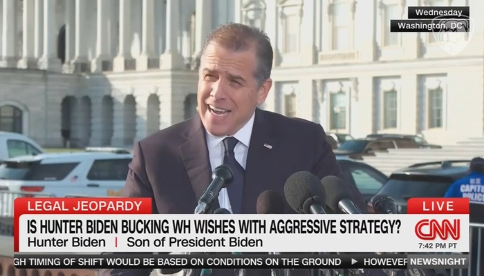 BIDEN CRISIS COMMS: CNN‚ Axios ‘Analyze’ Hunter’s Wild Presser