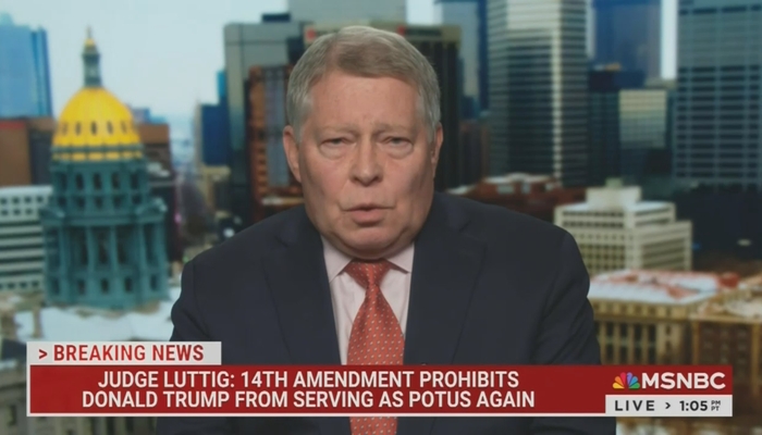 'MSNBC Conservative': Colorado Court Banning Trump From Ballot 'Not Political In Any Sense'