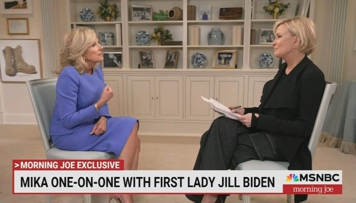 NextImg:Mika Lobs Softballs To Jill Biden On Supposed GOP 'Cruelty'