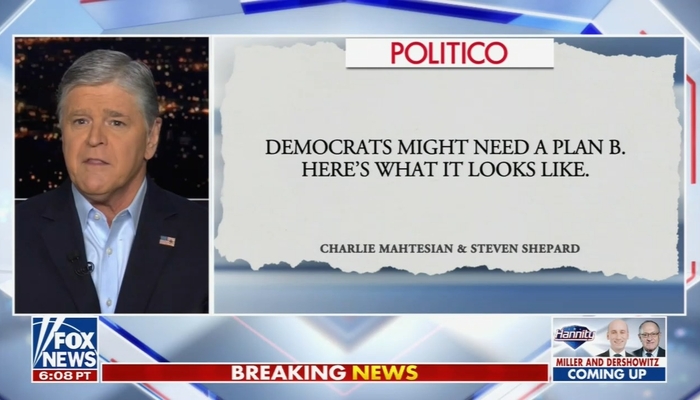 Politico Presents Wishful Thinking 'Plan B' to Ditch Biden