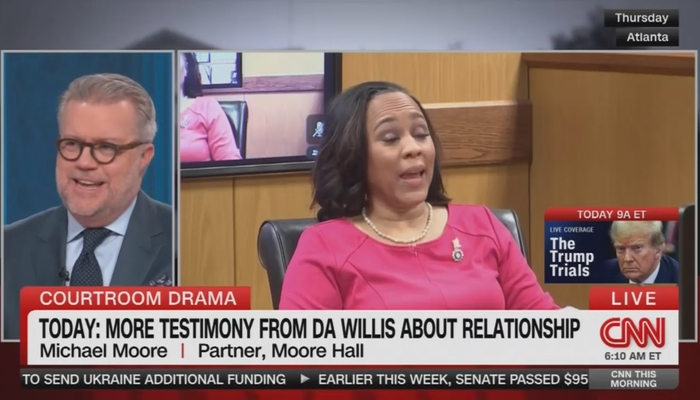 Democrat CNN Legal Analyst: Fani Willis Testimony 'Not Credible‚' 'Train Wreck'