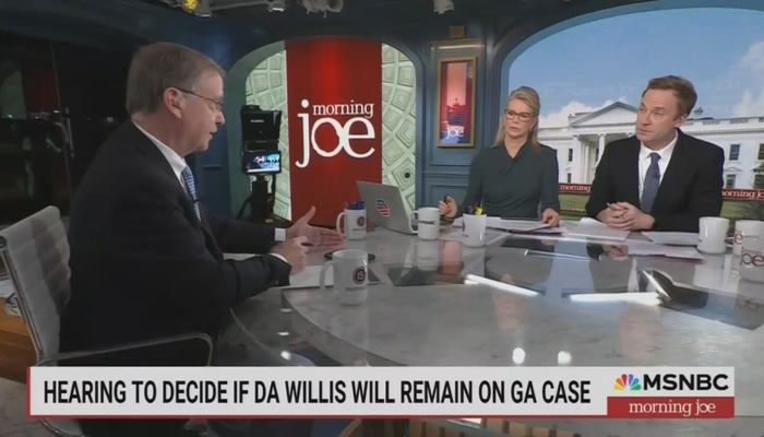 NextImg:Morning Joe Legal Analyst on Fani Willis: This Office 'Mess' Means She Should Step Aside