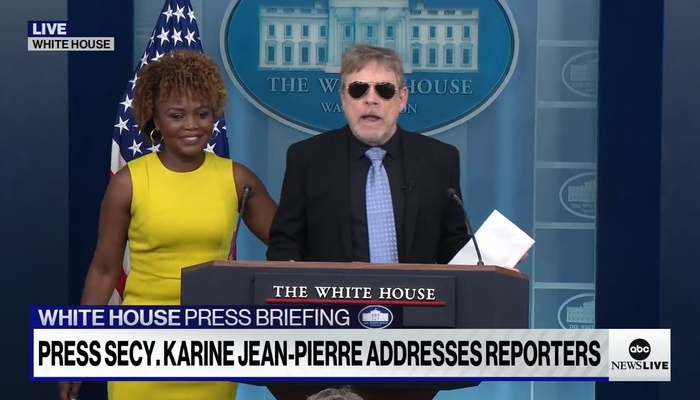 NextImg:ICYMI: Hamill Derails WH Briefing, Doocy Battles Inept KJP Over Her Alma Mater