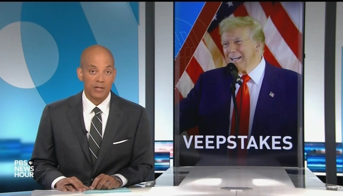 PBS Uses Hostile 'Mainstream' TV Clips to Warn Trump Veep Picks Threaten Democracy