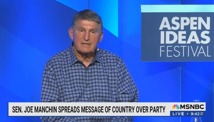 Senator Joe Manchin CALLS OUT Media for Polarization in America