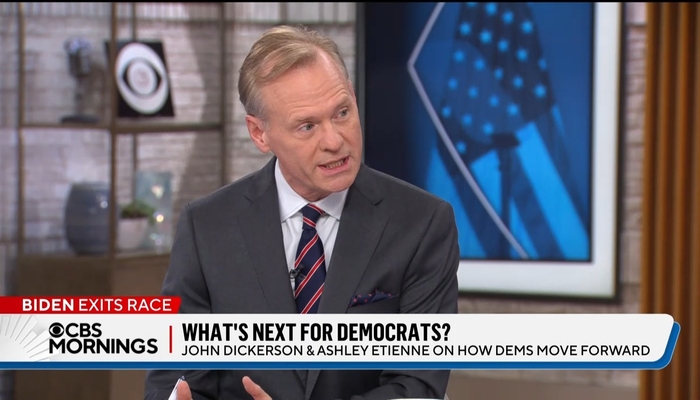 CBS’s Dickerson Invokes January 6 to Defend Dems Subverting Voters to Coronate Kamala