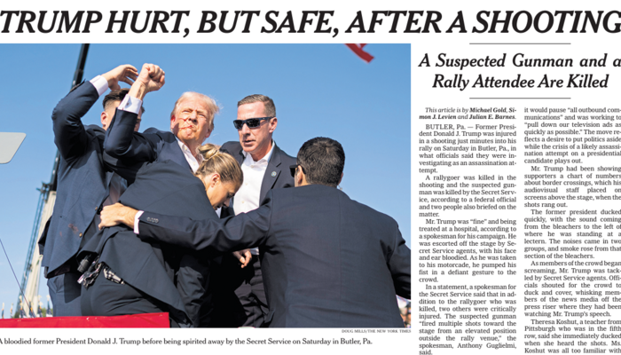 Who’s Inciting Violence? NYT Dismisses Biden's ‘Bullseye,’ Smeared Palin's ‘Crosshairs’