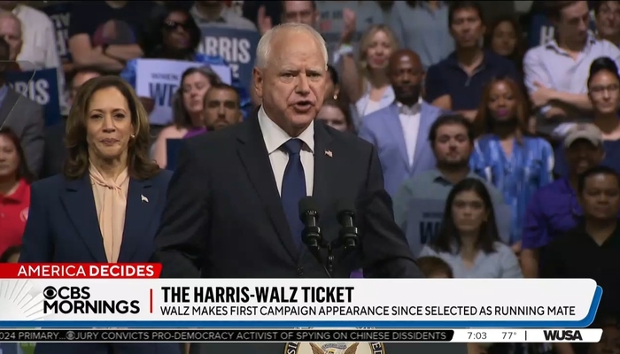 Making Fetch Happen: CBS Thrilled with ‘Electric’ Harris-Walz Rally