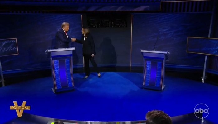 The View Suggests Kamala’s Handshake Doomed Trump’s Debate Performance