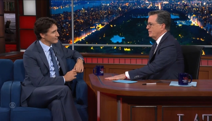 Colbert Laments To Trudeau That 'Canada's Trump' May Bring 'Fascism'
