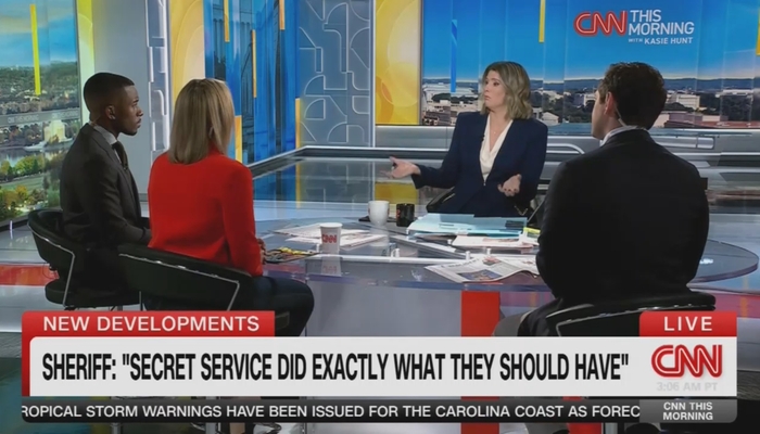 Armed Suspect Used Dems' 'Democracy Is On The Ballot'—But CNN Says Motive Unclear