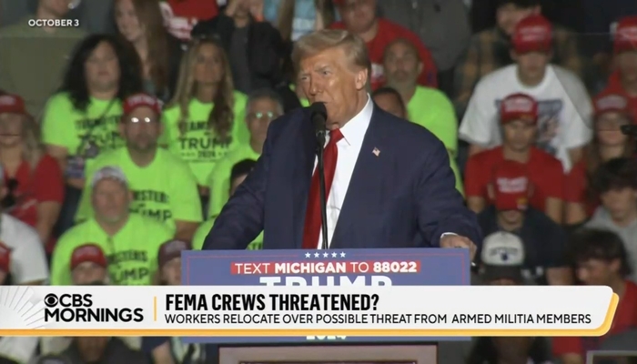 Too Good to Check! CBS, NBC Rush to Imply TRUMP Behind 'Armed Militia... Hunting FEMA'