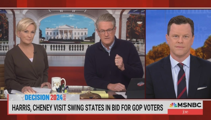 Would 'Conservative' Joe Scarborough Vote For Liz Cheney Over Kamala?