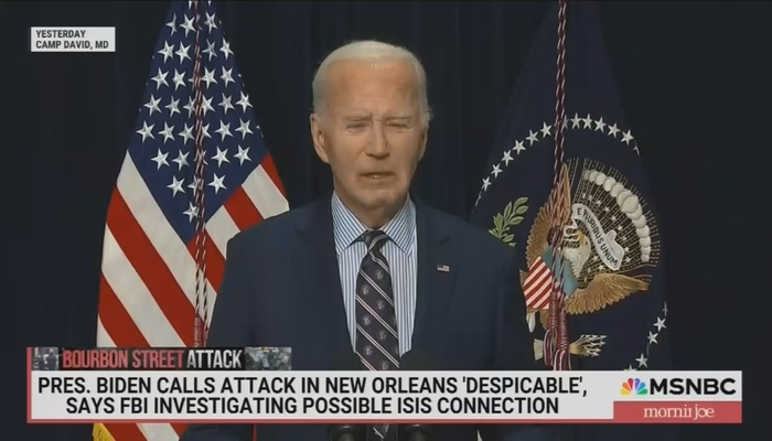 Morning Joe Edits Out 'Best Biden Ever' Losing His Way In New Orleans Remarks