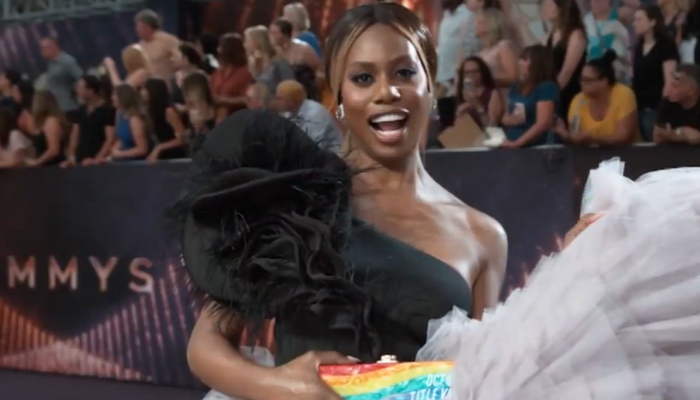 NextImg:WashPost Adores Trans Activist Laverne Cox as Star's Red Carpet Career Abruptly Ends