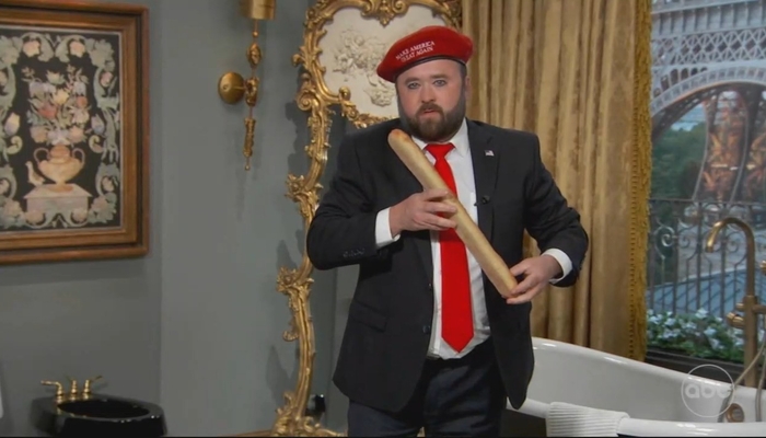 Kimmel Skit Tries To Portray Vance as a Freaky Sex-Confused Weirdo