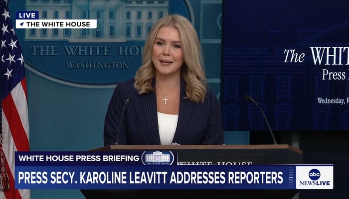 NextImg:Welcome to Leavittown: Press Secretary Torches Press Over New Anti-Trump Smear