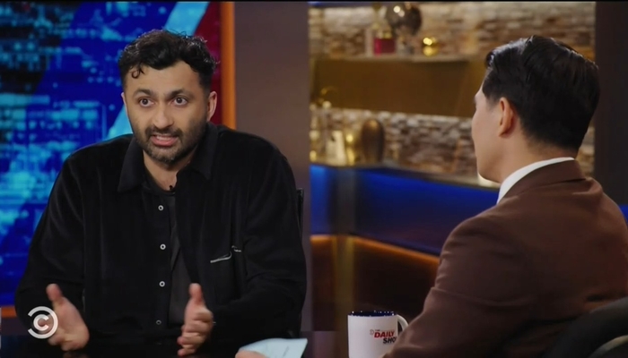 NextImg:Daily Show Guest Says He Hopes Usha Vance Has Stockholm Syndrome