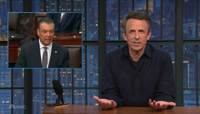 Meyers Claims We're Now Living in a 'Police State'
