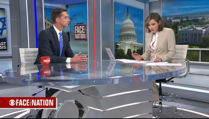 Margaret Brennan Scolds Sen. Cotton over Op-Ed Language, Gets SCHOOLED