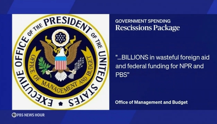 BREAKING: Trump Sends 'Rescission' Proposal to CLAW BACK Money for PBS, NPR